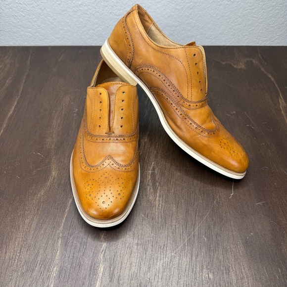 Steve Madden Men's Romah Wingtip Oxford EUC Size 10 - Picture 1 of 9